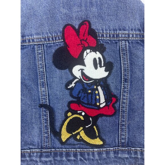 Baby Gap Disney Minnie Mouse Denim Jacket Szize 18-24M - Picture 5 of 7